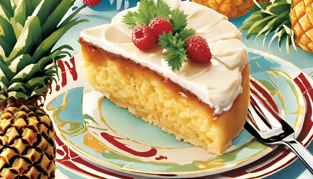 Upside-Down Pineapple Cake