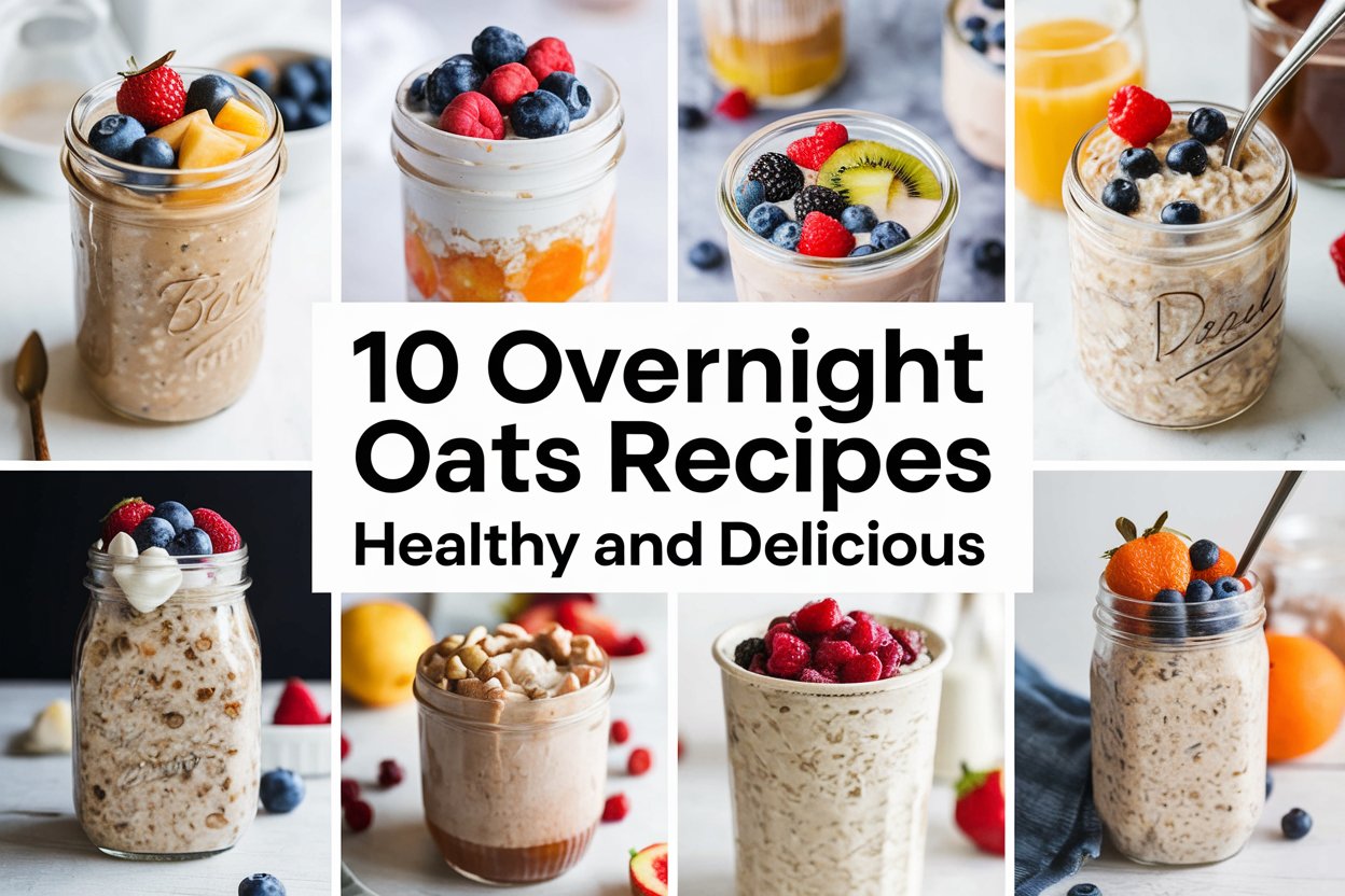 10 Delicious and Nutritious Overnight Oats Recipes for Kids' Breakfast