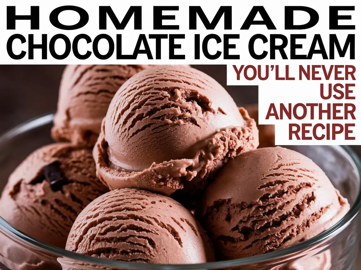 Best Homemade Chocolate Ice Cream Recipe