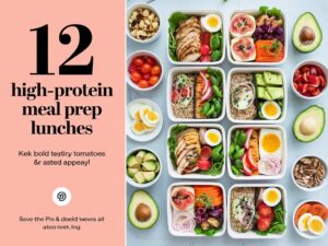 High-Protein Meal-Prep Lunches to Help Manage Blood Sugar