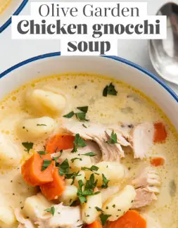 Olive Garden Chicken Gnocchi Soup