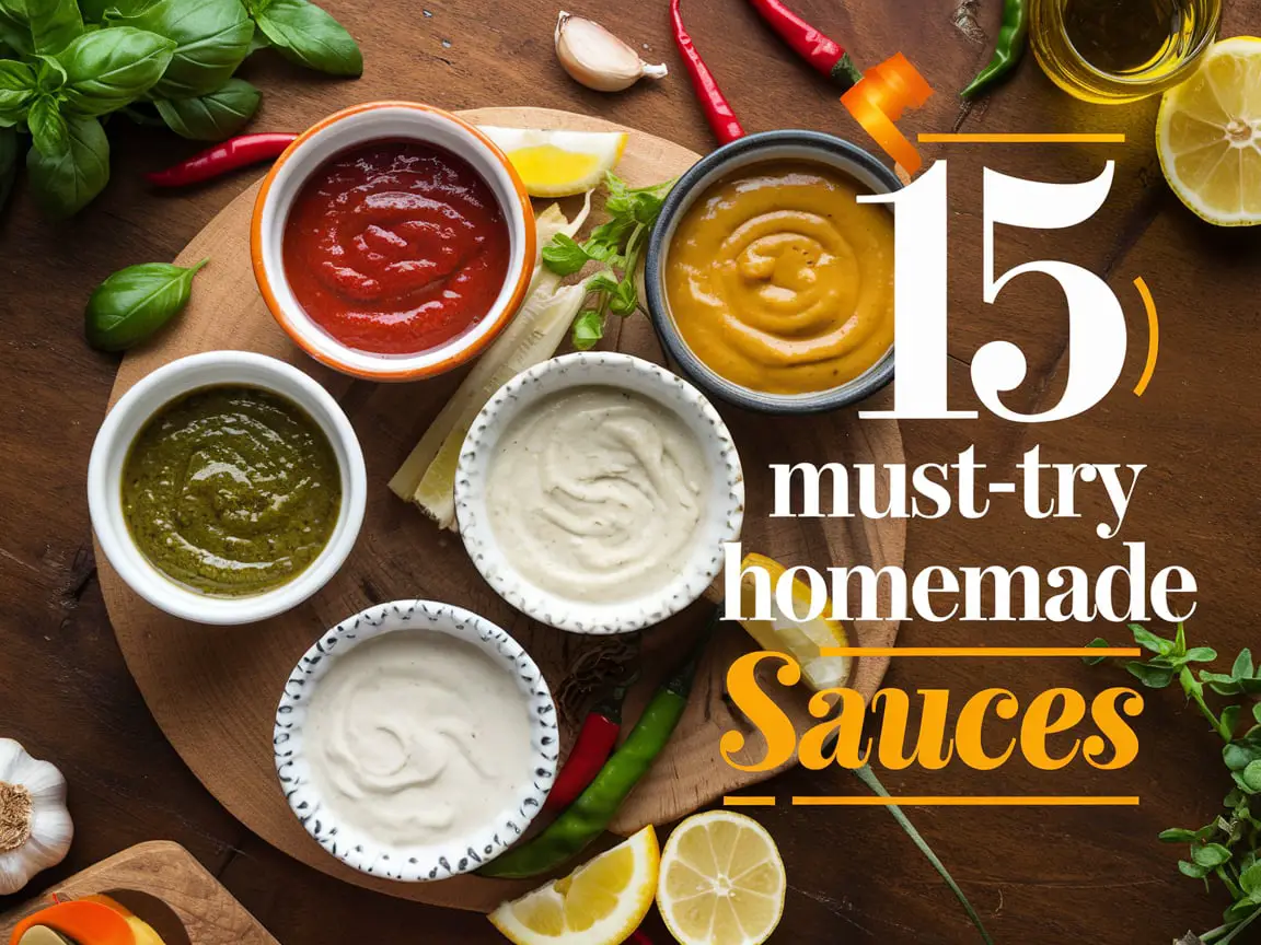 5 Must-Try Homemade Sauces