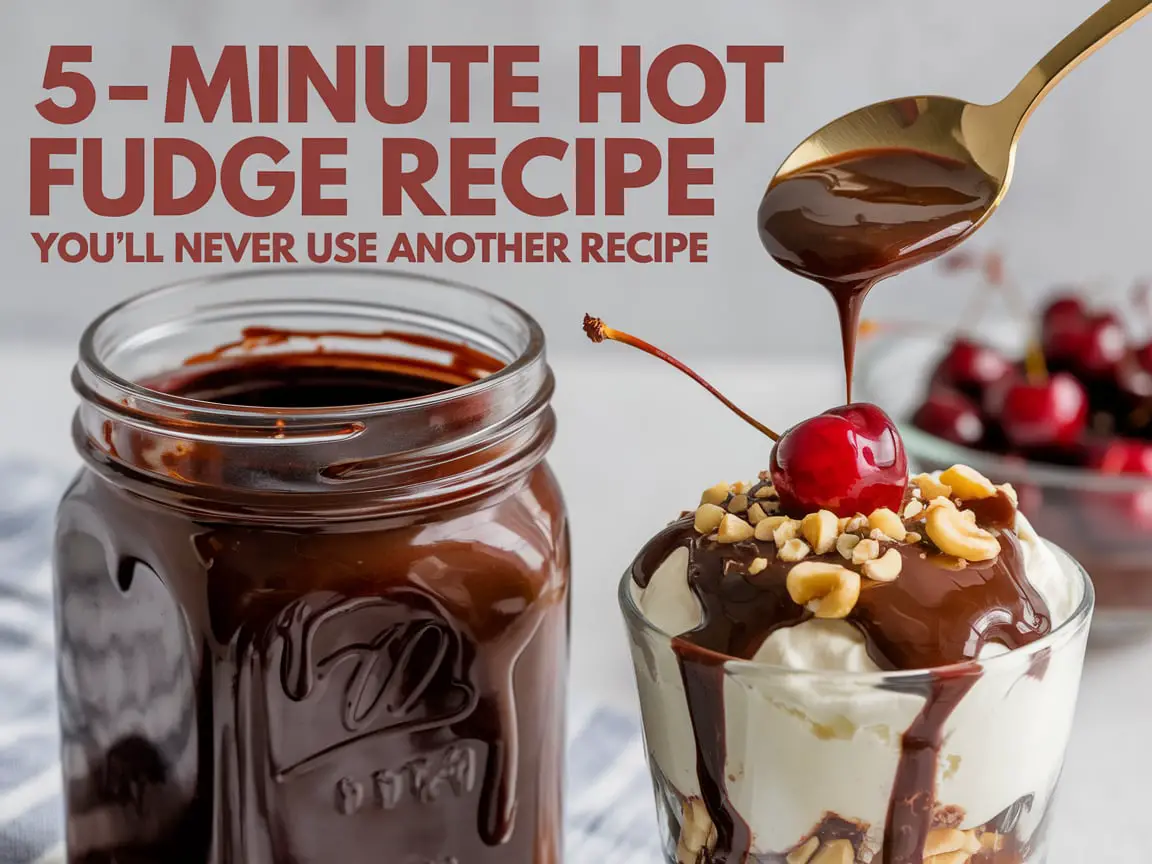 5-Minute Hot Fudge Recipe: The Ultimate Dessert Topping